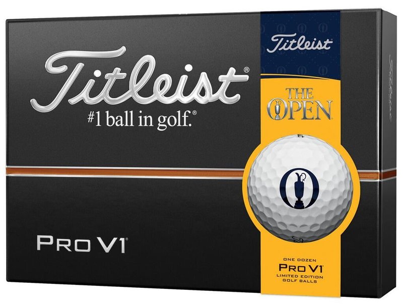Titleist Pro V1 Limited Edition Open Golfbälle