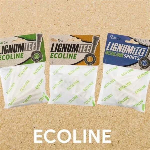 Lignum Tee Ecoline Plastiktees 38mm, 16Stk., weiss