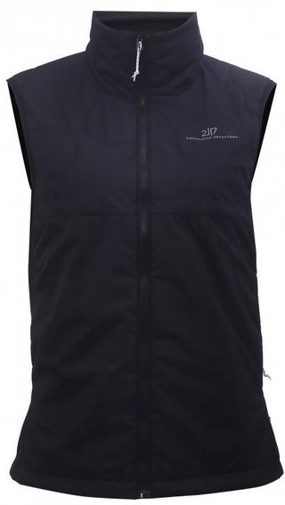 2117 of Sweden Roxtuna hybrid Damen Weste, schwarz