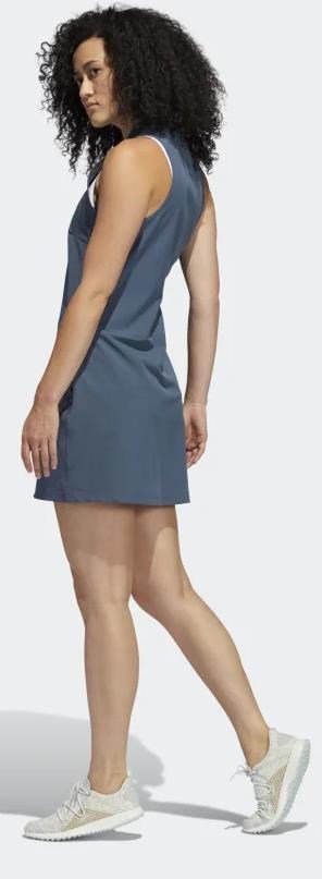 Adidas 3-Stripes Damen Golfkleid, legacy blue