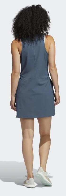Adidas 3-Stripes Damen Golfkleid, legacy blue