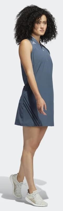 Adidas 3-Stripes Damen Golfkleid, legacy blue