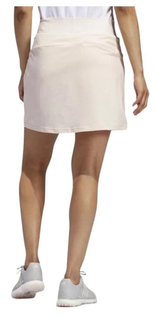 Adidas 3-Stripe Skort Golfrock, pink tint