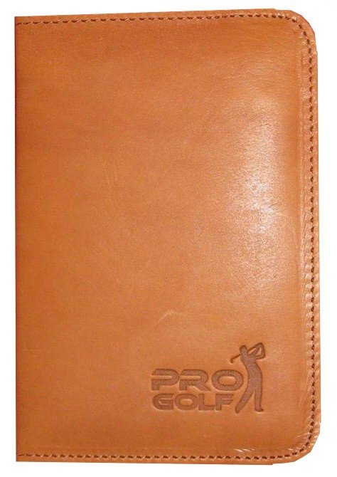 Leder- Scorekartenhalter - braun