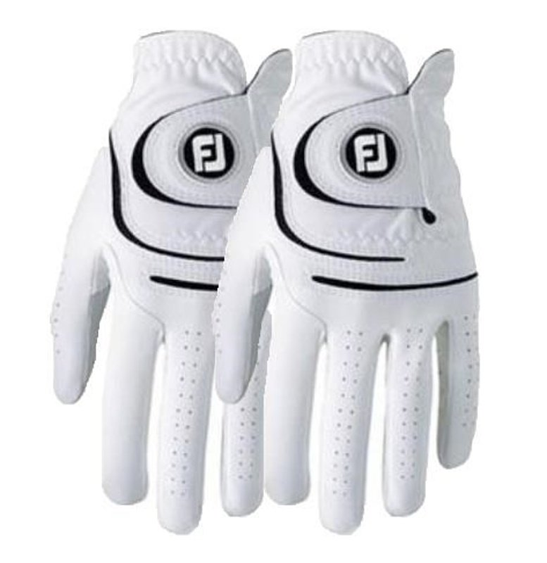FootJoy WeatherSof Handschuh Dualpack - weiss