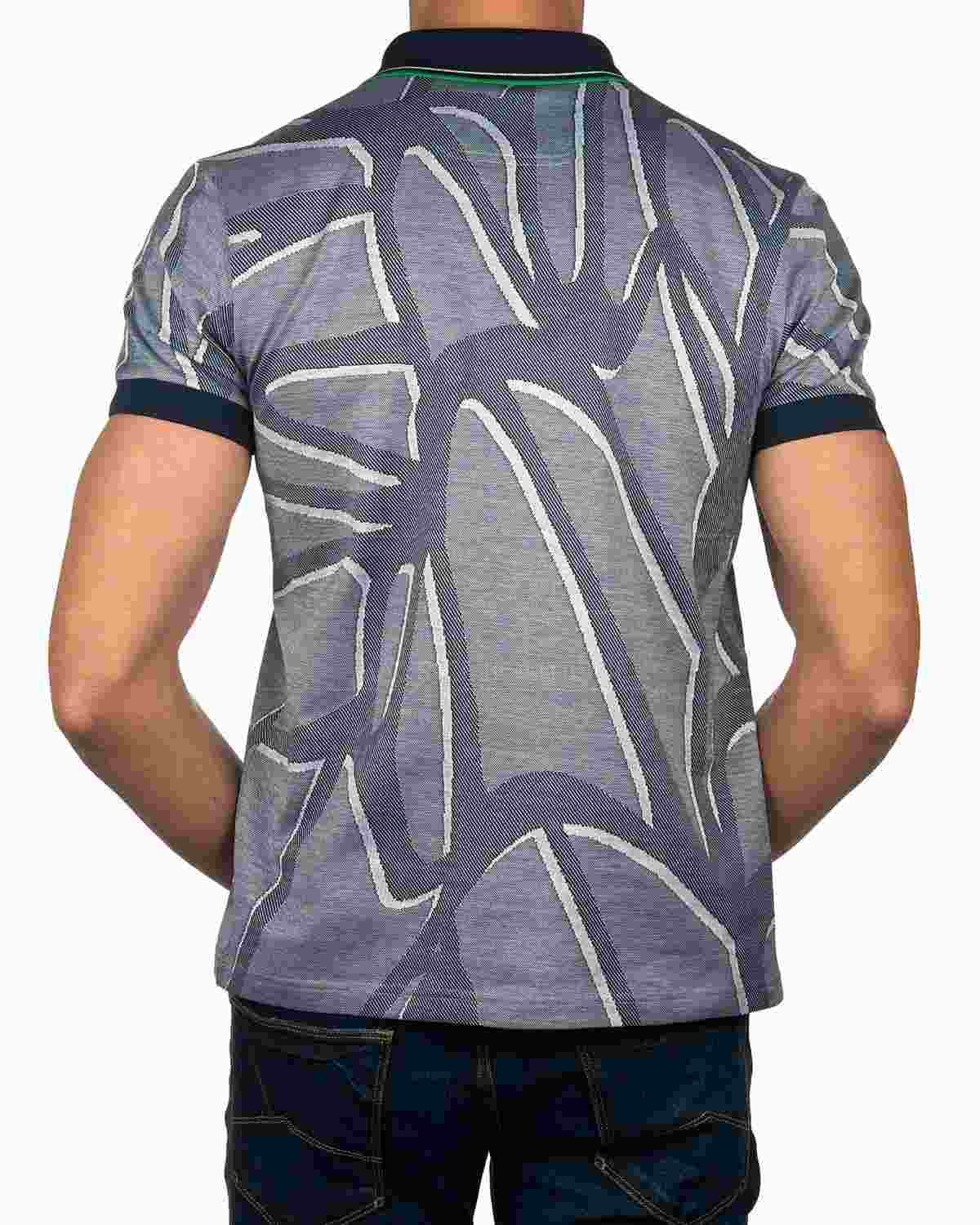 Hugo Boss Herren Poloshirt, grau
