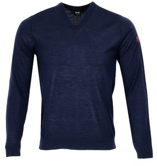 Hugo boss Herren Pullover, dunkelblau