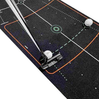 Wellputt Mat CLASSIC Puttingmatte, 4m, schwarz