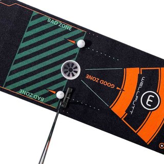 Wellputt Mat CLASSIC Puttingmatte, 4m, schwarz