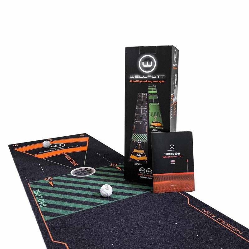 Wellputt Mat CLASSIC Puttingmatte, 4m, schwarz
