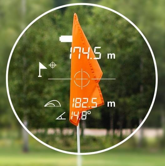 ZOOM Focus X Laser Distanzmesser, grau