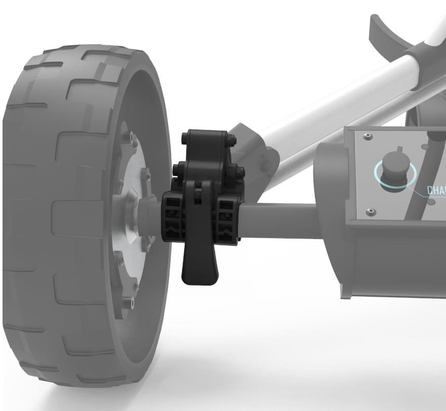 Alphard Club Booster eWheel Bracket Set - Clicgear 8.0