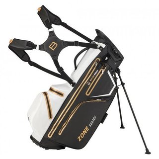 Bennington Zone Waterproof Standbag, schwarz/weiss/gold