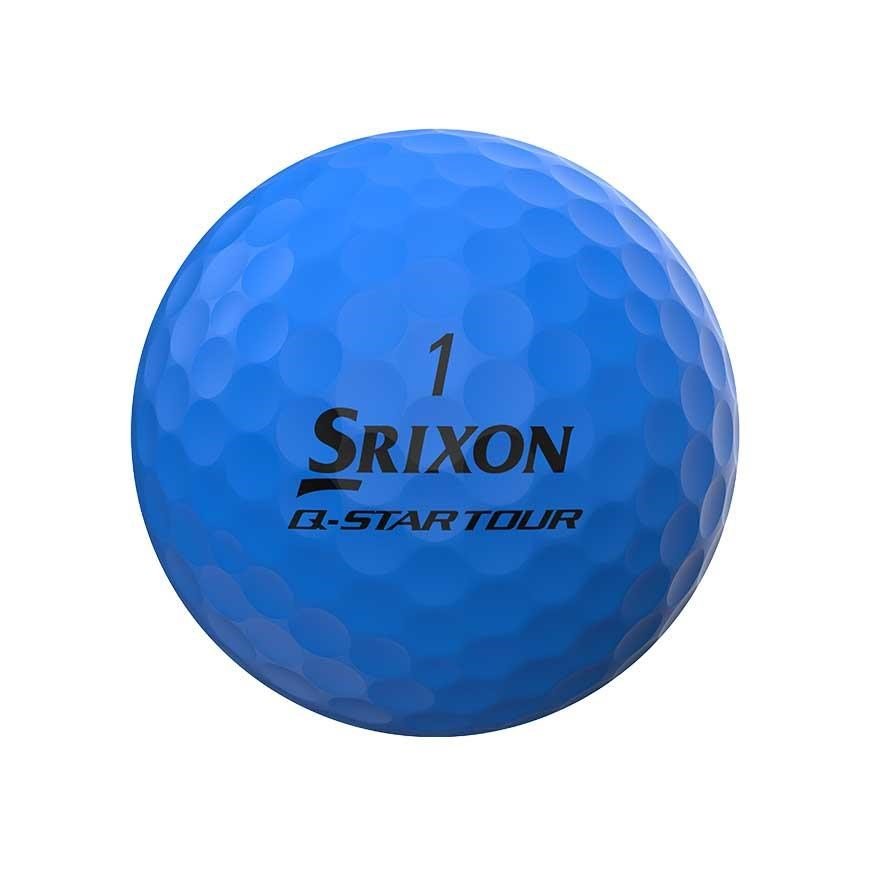 Srixon Q-STAR Tour Divide Golfbälle, gelb/blau
