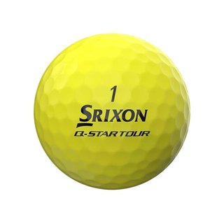 Srixon Q-STAR Tour Divide Golfbälle, gelb/blau