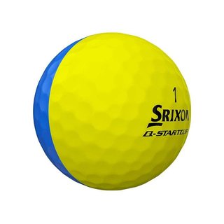 Srixon Q-STAR Tour Divide Golfbälle, gelb/blau