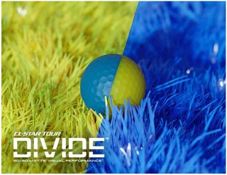 Srixon Q-STAR Tour Divide Golfbälle, gelb/blau