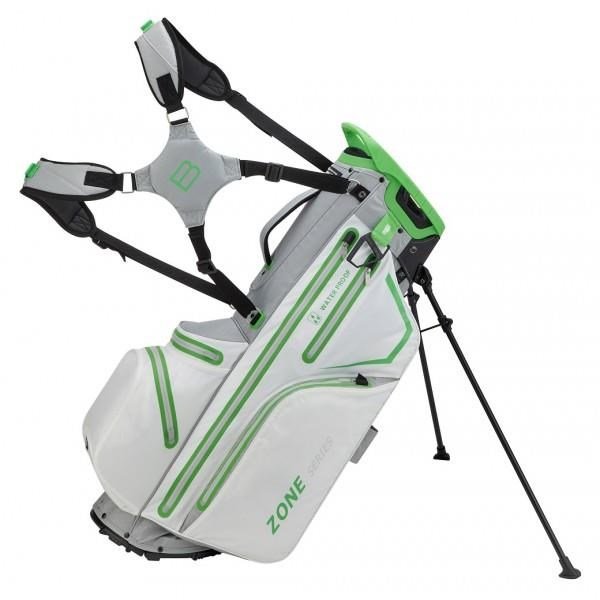 Bennington Zone Waterproof Standbag, weiss/silber/limette