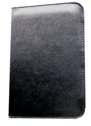 Leder- Scorekartenhalter - schwarz