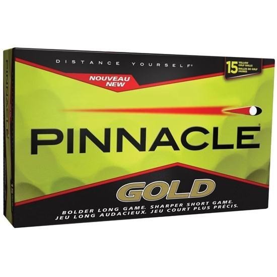 Pinnacle Gold Golfbälle - gelb
