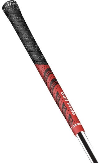 Golf Pride New Decade Multi-Compound Griff, Midsize, schwarz/rot