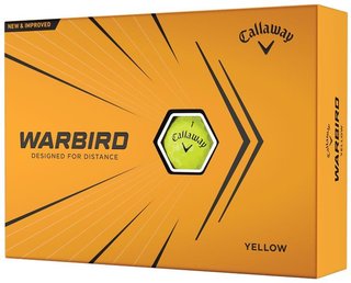 Callaway Warbird Yellow Golfbälle, gelb