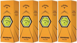Callaway Warbird Yellow Golfbälle, gelb