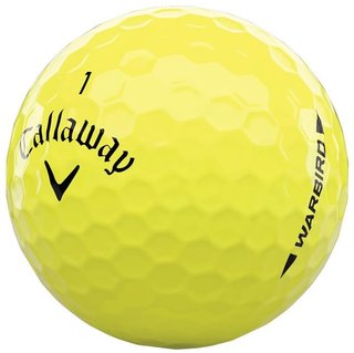 Callaway Warbird Yellow Golfbälle, gelb
