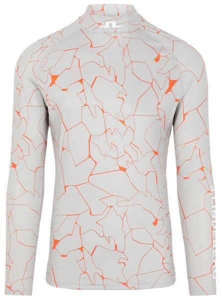 J.Lindeberg M Aello Soft Herren Kompressionshemd, grau