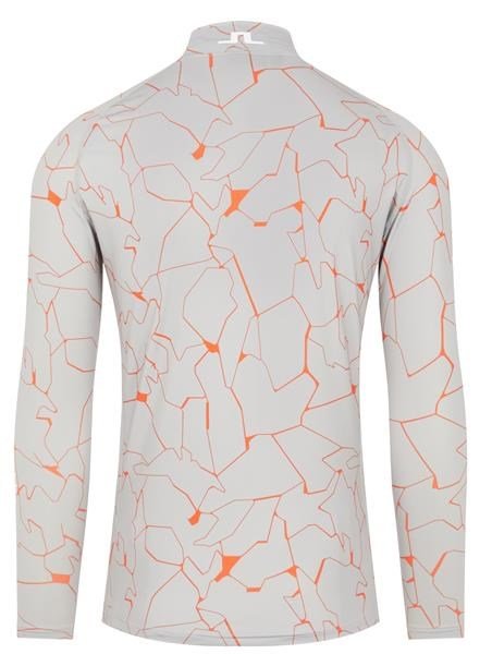 J.Lindeberg M Aello Soft Herren Kompressionshemd, grau