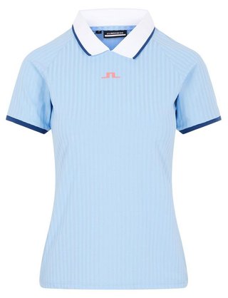J.Lindeberg Sevina Damen Poloshirt, blau