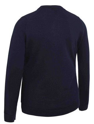 Callaway V-Neck Merino Damen Pullover, dunkelblau