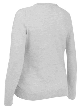 Callaway V-Neck Merino Damen Pullover, pearl blue