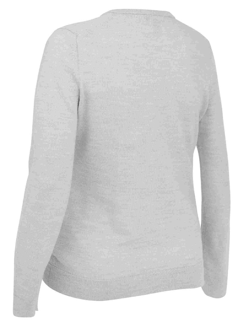 Callaway V-Neck Merino Damen Pullover, pearl blue
