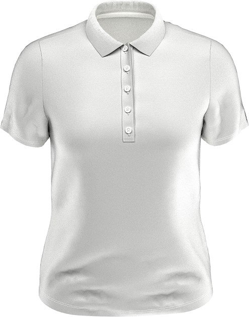 Callaway Swingtech Solid Damen Poloshirt, weiss