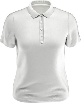 Callaway Swingtech Solid Damen Poloshirt, weiss