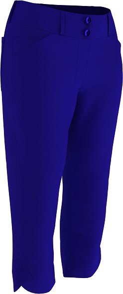 Callaway 5 Pocket Capri 3/4 Damen Golfhose, blau