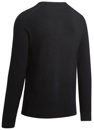 Callaway V-Neck Merino Herren Pullover, schwarz