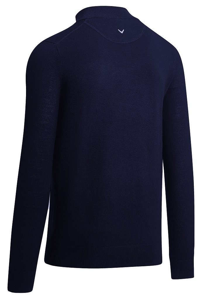 Callaway 1/4 Zipped Merino Herren Pullover, dunkelblau