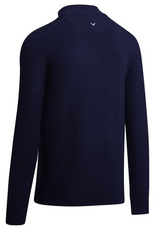 Callaway 1/4 Zipped Merino Herren Pullover, dunkelblau