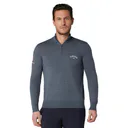 Callaway 1/4 Blended Merino Herren Pullover, grau