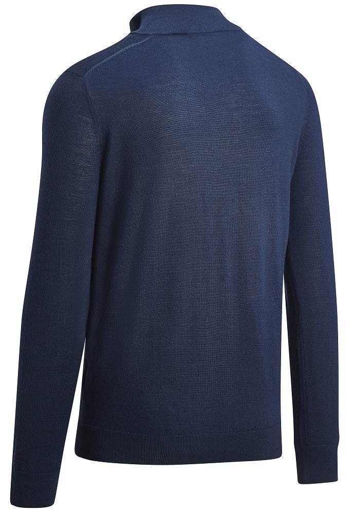Callaway 1/4 Blended Merino Herren Pullover, dunkelblau