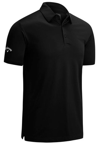 Callaway Swing Tech Solid Herren Polo, Caviar
