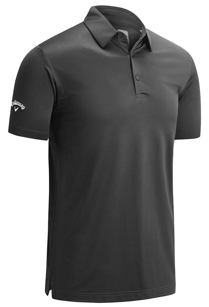 Callaway Swing Tech Solid Herren Polo, Asphalt