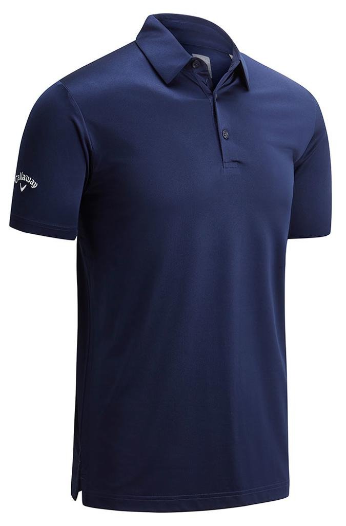 Callaway Swing Tech Solid Herren Polo, Peacoat