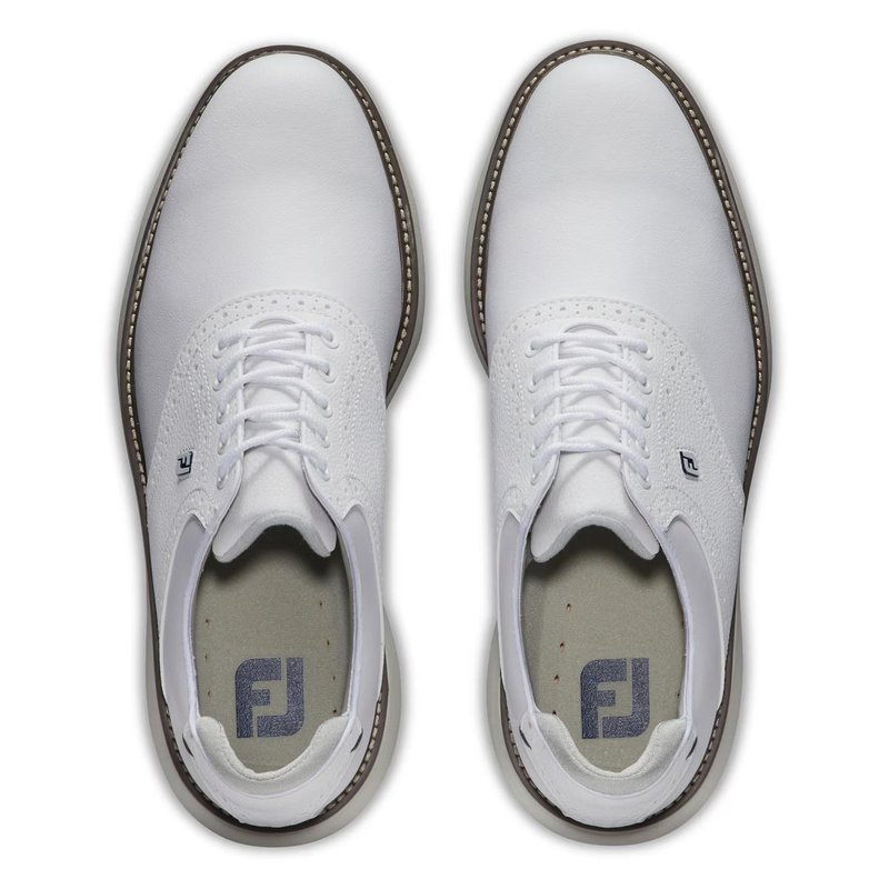 FootJoy Traditions Herren Golfschuhe, weiss