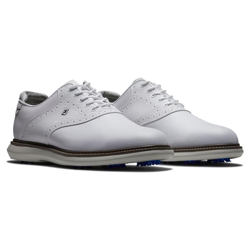 FootJoy Traditions Herren Golfschuhe, weiss