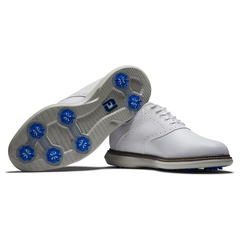 FootJoy Traditions Herren Golfschuhe, weiss