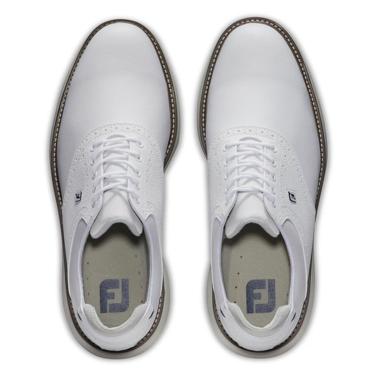 FootJoy Traditions Herren Golfschuhe, weiss