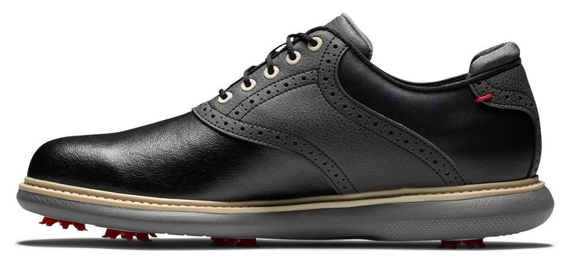 FootJoy Traditions Herren Golfschuhe, schwarz